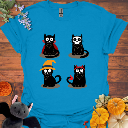 Cats in costumes T-shirt