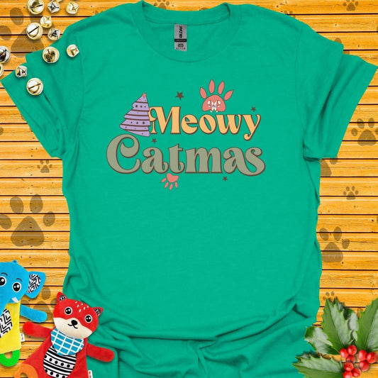 Meowy Catmas T-shirt