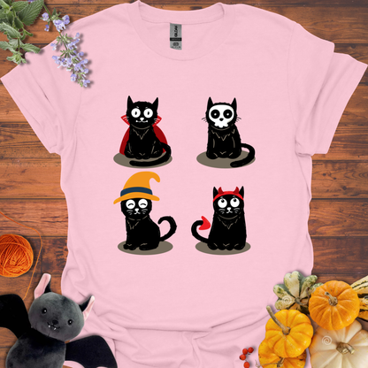 Cats in costumes T-shirt