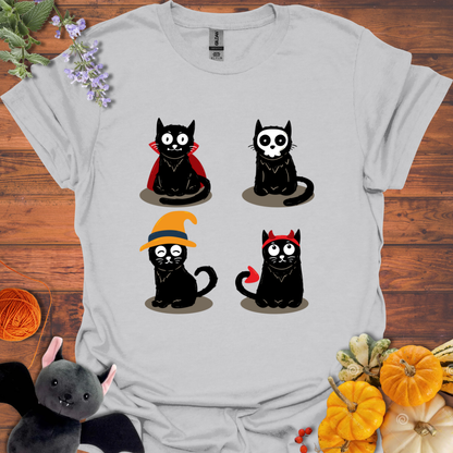 Cats in costumes T-shirt