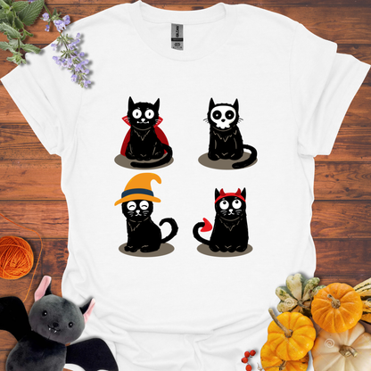 Cats in costumes T-shirt