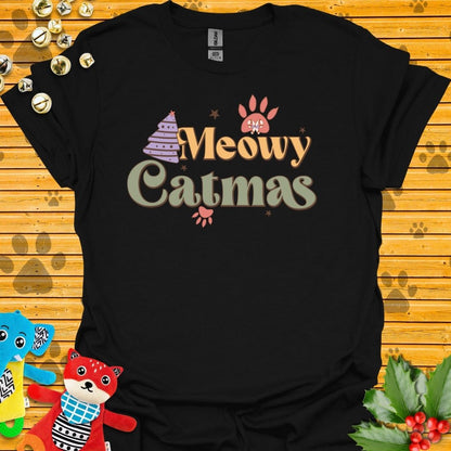 Meowy Catmas T-shirt