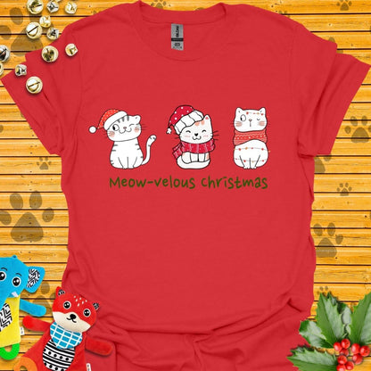 Meow-velous Christmas T-shirt