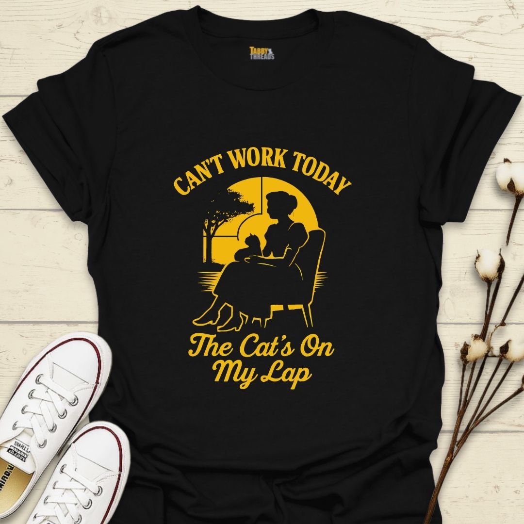 Cat's On My Lap T-shirt