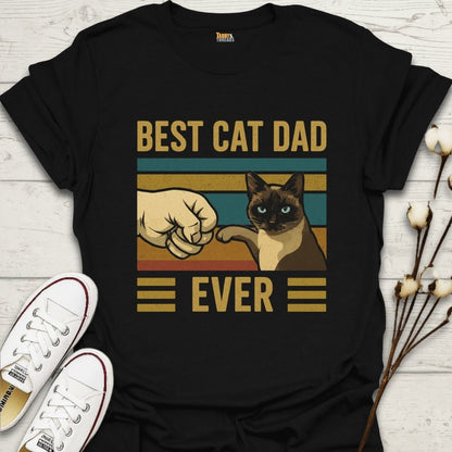 Cat Dad Fist Bump T-shirt