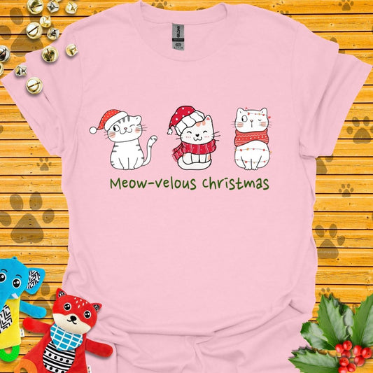 Meow-velous Christmas T-shirt