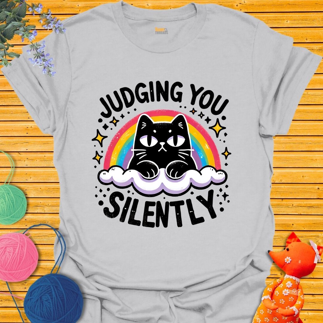 Judging You Silently T-shirt