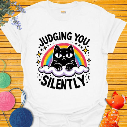 Judging You Silently T-shirt