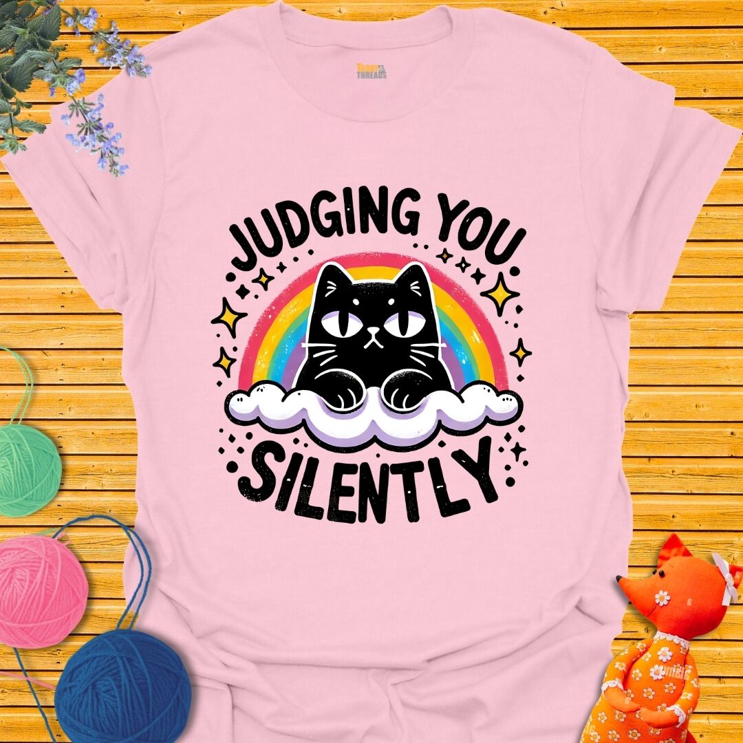 Judging You Silently T-shirt