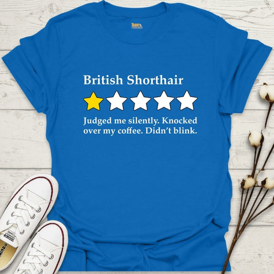 British Shorthair 1-Star Review T-shirt