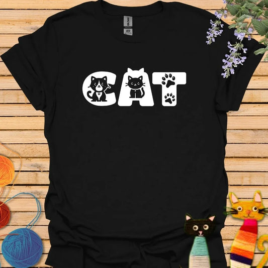 CAT Text T-shirt