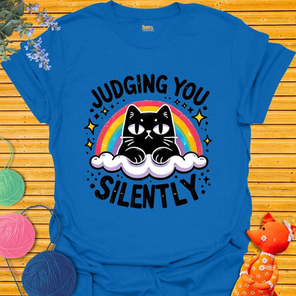 Judging You Silently T-shirt