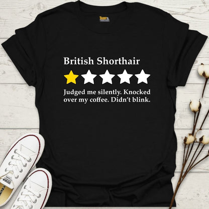 British Shorthair 1-Star Review T-shirt