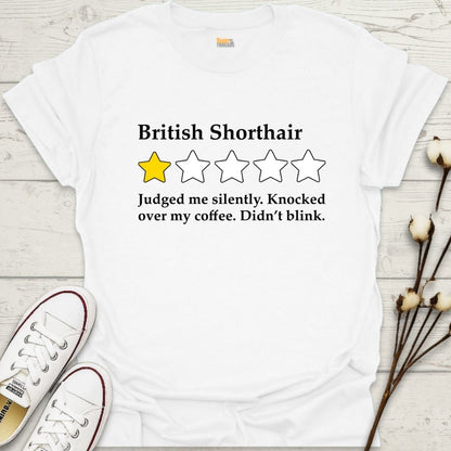 British Shorthair 1-Star Review T-shirt