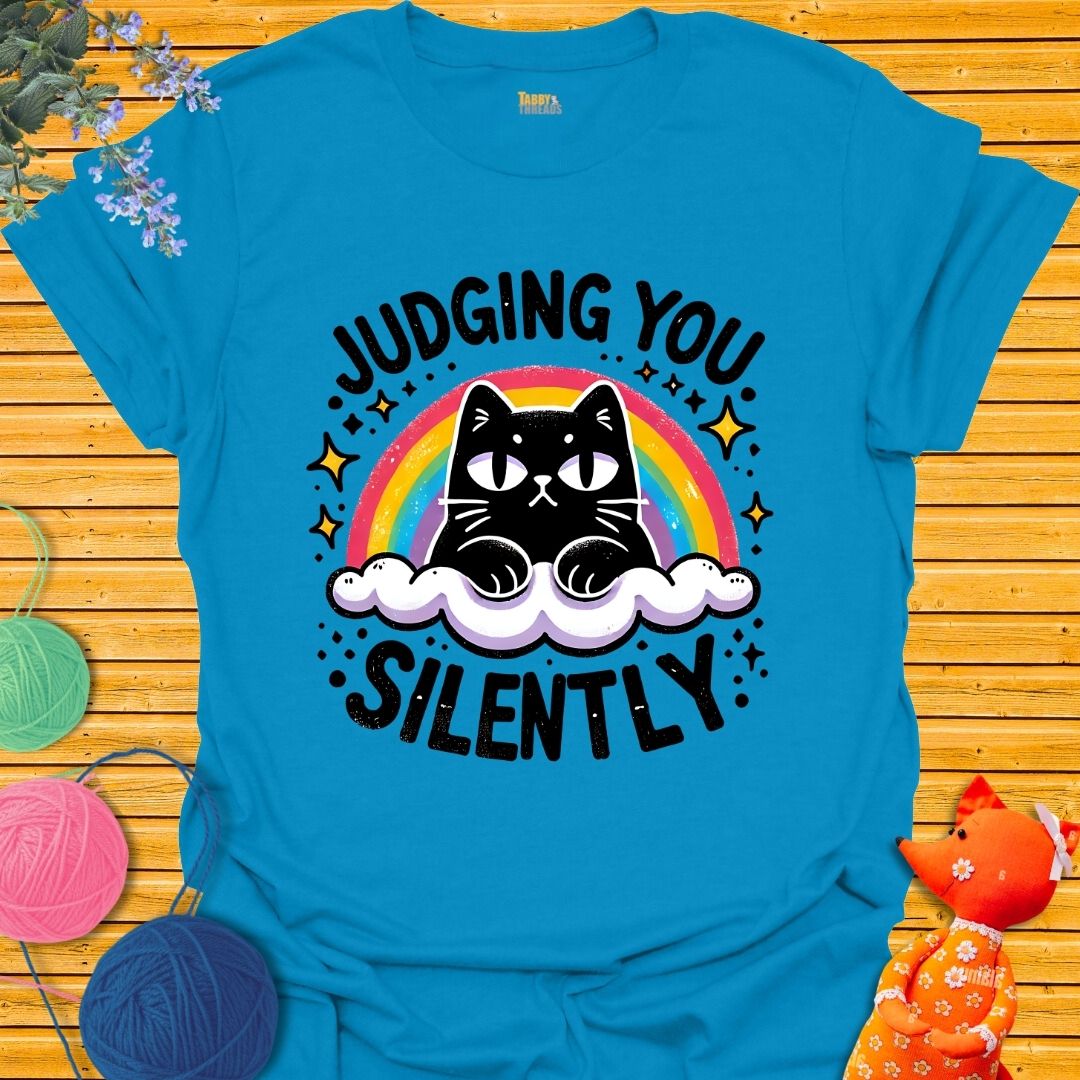 Judging You Silently T-shirt