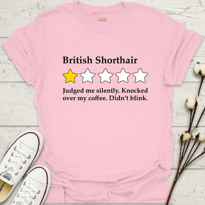 British Shorthair 1-Star Review T-shirt