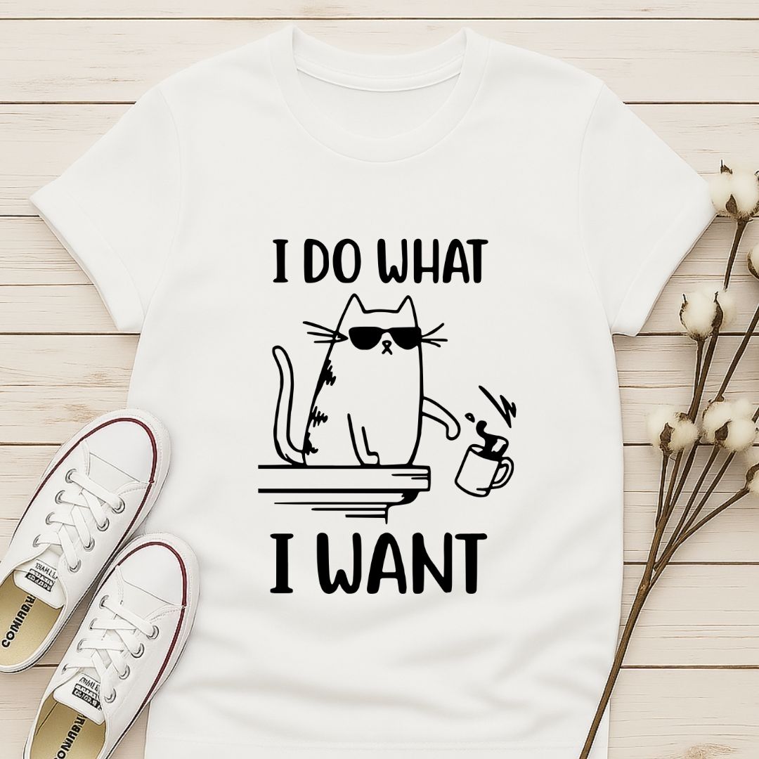 I Do What I Want T-shirt